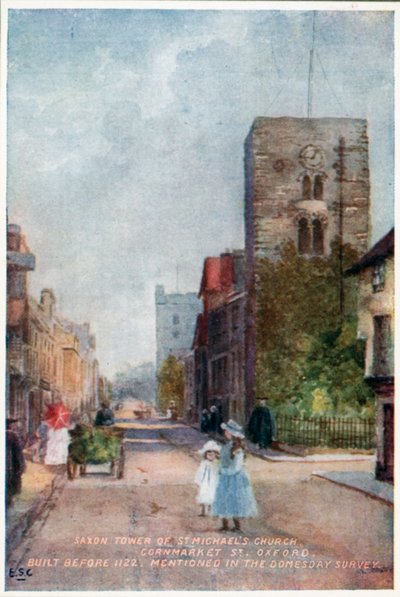 Torre sassone, Chiesa di San Michele, Cornmarket St da William Matthison