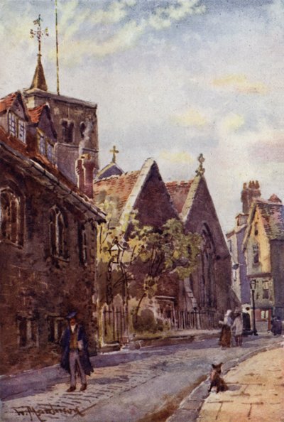 Chiesa di San Benedetto da Free School Lane da William Matthison