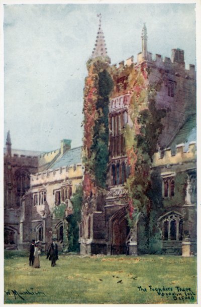 La Torre del Fondatore, Magdalen College da William Matthison