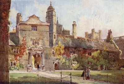 La porta della virtù, Gonville e Caius College da William Matthison
