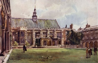 La sala del Trinity College da Neviles Court da William Matthison