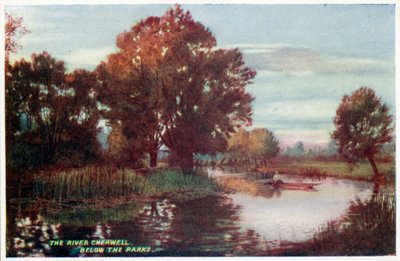 Il fiume Cherwell, sotto i parchi da William Matthison