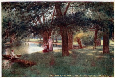 Il fiume Cherwell, dai parchi, Oxford da William Matthison