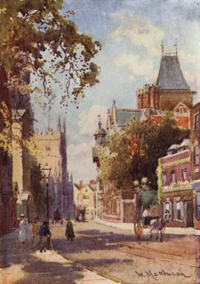 Trumpington Street da Peterhouse da William Matthison