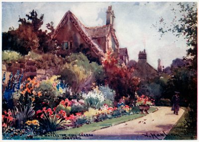 Giardino del Worcester College da William Matthison