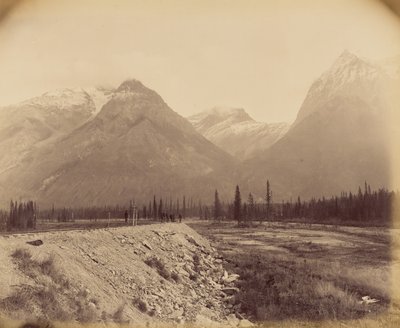 [Ferrovia e Montagne] da William McFarlane Notman