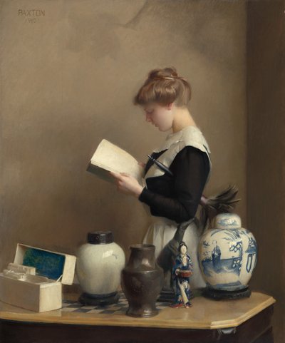 La domestica da William McGregor Paxton