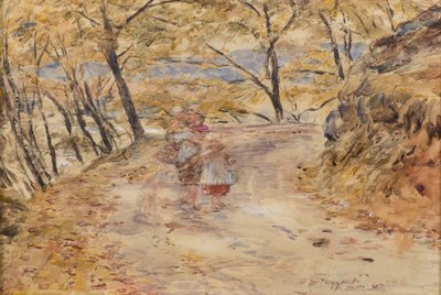 Schizzo ai Trossachs da William McTaggart