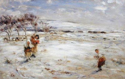 Neve in aprile da William McTaggart