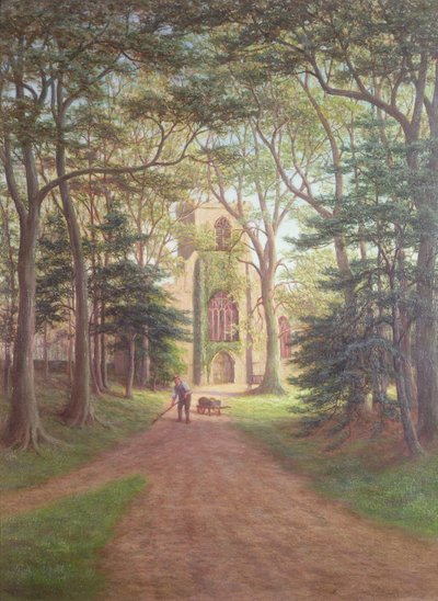 Chiesa di Harewood, Yorkshire da William Mellor