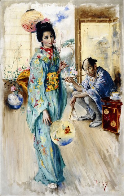 La signora e Sada San da William Merritt Berger