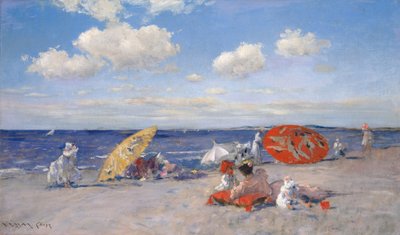 Al mare da William Merritt Chase