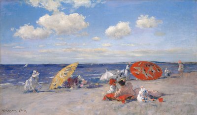 Al mare da William Merritt Chase