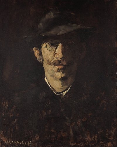 Ritratto di Hugo von Habermann da William Merritt Chase