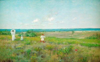 Vicino alla spiaggia, Shinnecock da William Merritt Chase