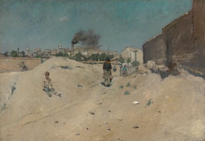 Periferia di Madrid da William Merritt Chase