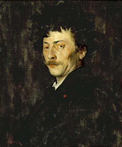 Pablo de Sarasate: Ritratto di un violinista, c.1875 da William Merritt Chase