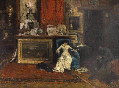 Lo studio della Decima Strada da William Merritt Chase