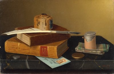 Il tavolo del banchiere da William Michael Harnett