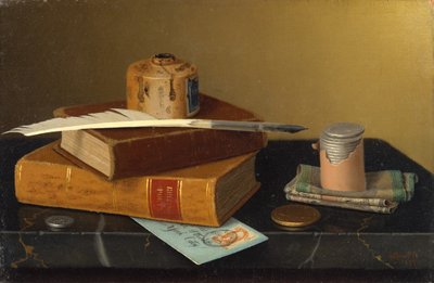 Il tavolo dei banchieri da William Michael Harnett