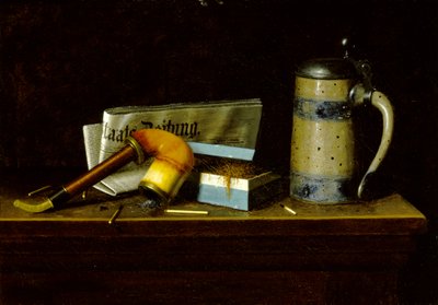 Con la "Staats Zeitung da William Michael Harnett