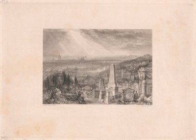Parigi da Père-Lachaise da William Miller