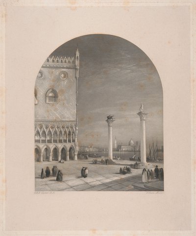 Venezia - la Piazzetta da William Miller