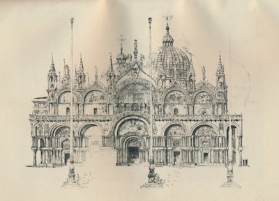 Facciata di San Marco da William Monk