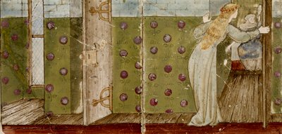 Sedici piastrelle formano otto illustrazioni della fiaba 