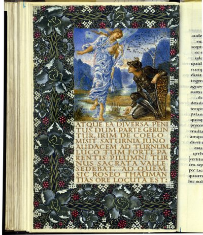 Iride appare davanti a Turno, apertura del Libro IX dell