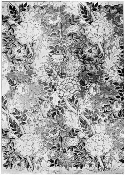 Carta da parati modello Norwich, 1889 1934 da William Morris