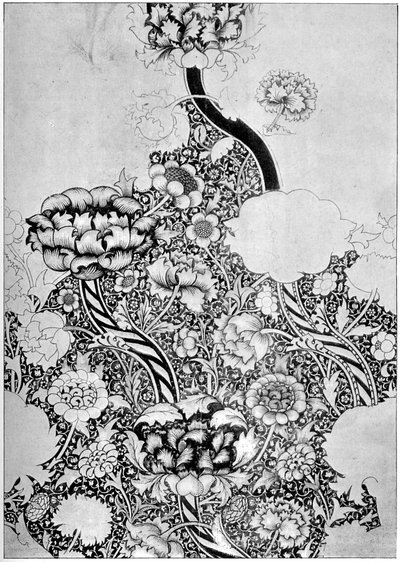 Il motivo Wandle stampato su cotone, 1884 1934 da William Morris