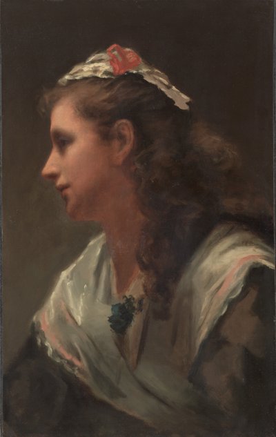 Il suo primo modello-Miss Russell, c. 1873 da William Morris Hunt