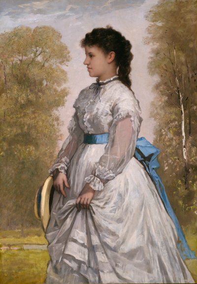 Ritratto di Agnes Elizabeth Claflin da William Morris Hunt
