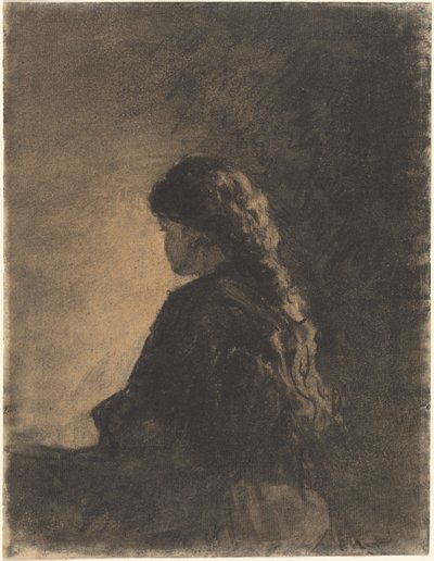 Ragazza Seduta da William Morris Hunt