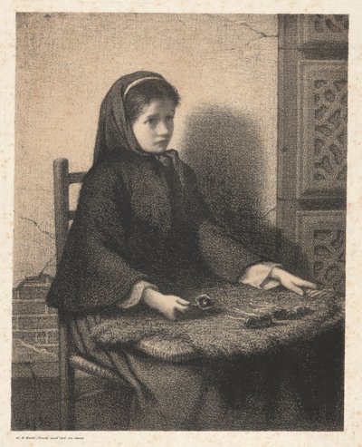 Ragazza Viola da William Morris Hunt