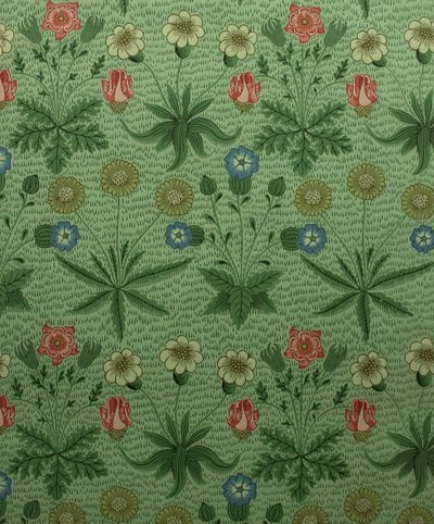Daisy Marguerite, carta da parati stampata a blocchi, 1862 da William Morris Tapestry Works
