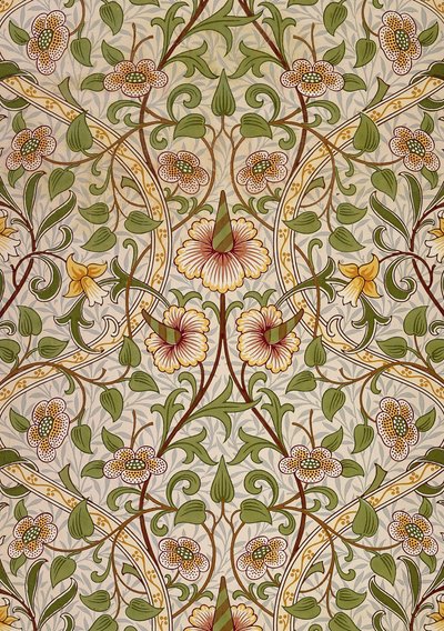 Tessuto decorativo da William Morris Tapestry Works