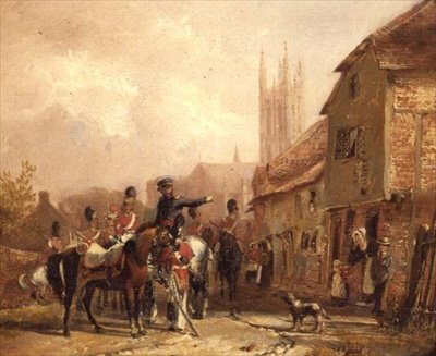 Alloggiamento delle truppe da William Mulready