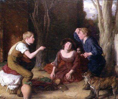 Il Bersaglio, Sparare a una Ciliegia da William Mulready