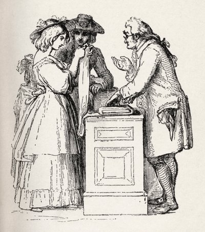 Il vicario di Wakefield da William Mulready