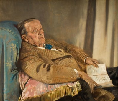 Ritratto di Sir Edwin Ray Lankester 1847-1929, 1928 da William Newenham Montague Orpen