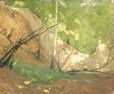 Una radura vicino a Midhurst da William Nicholson