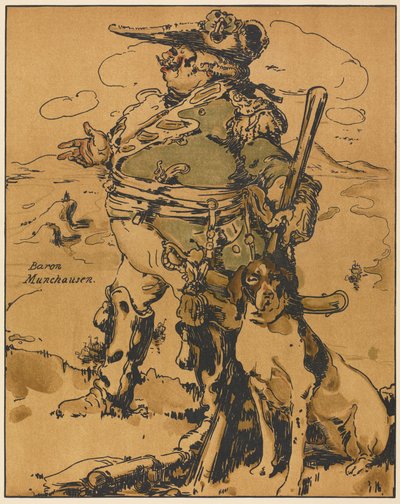 Personaggi del Romanzo: Barone Muchausen da William Nicholson