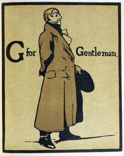 G per Gentiluomo, illustrazione da 
