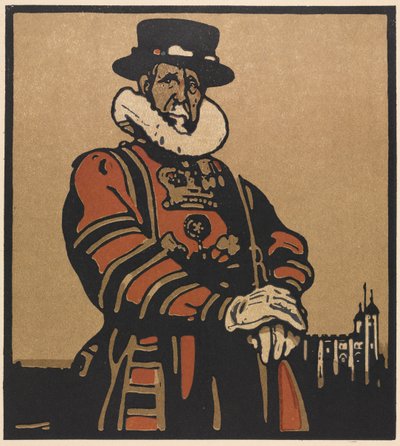 Tipi di Londra: Beefeater da William Nicholson