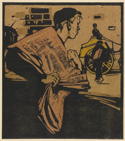 Tipi di Londra: Ragazzo dei Giornali da William Nicholson