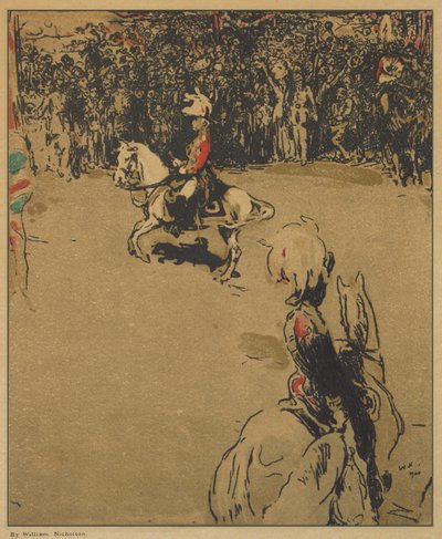 Lord Roberts a cavallo da William Nicholson