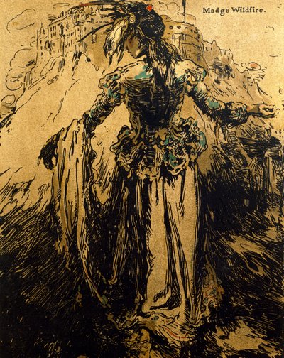 Madge Wildfire, Illustrazione da 