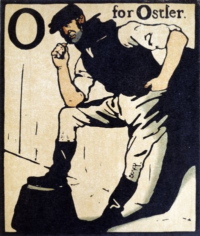 O è per Ostler, illustrazione da 